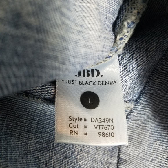 J.b.d distressed jean jacket - Picture 10 of 11